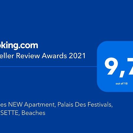 Cannes New Apartment, Palais Des Festivals, Croisette, Beaches Ngoại thất bức ảnh